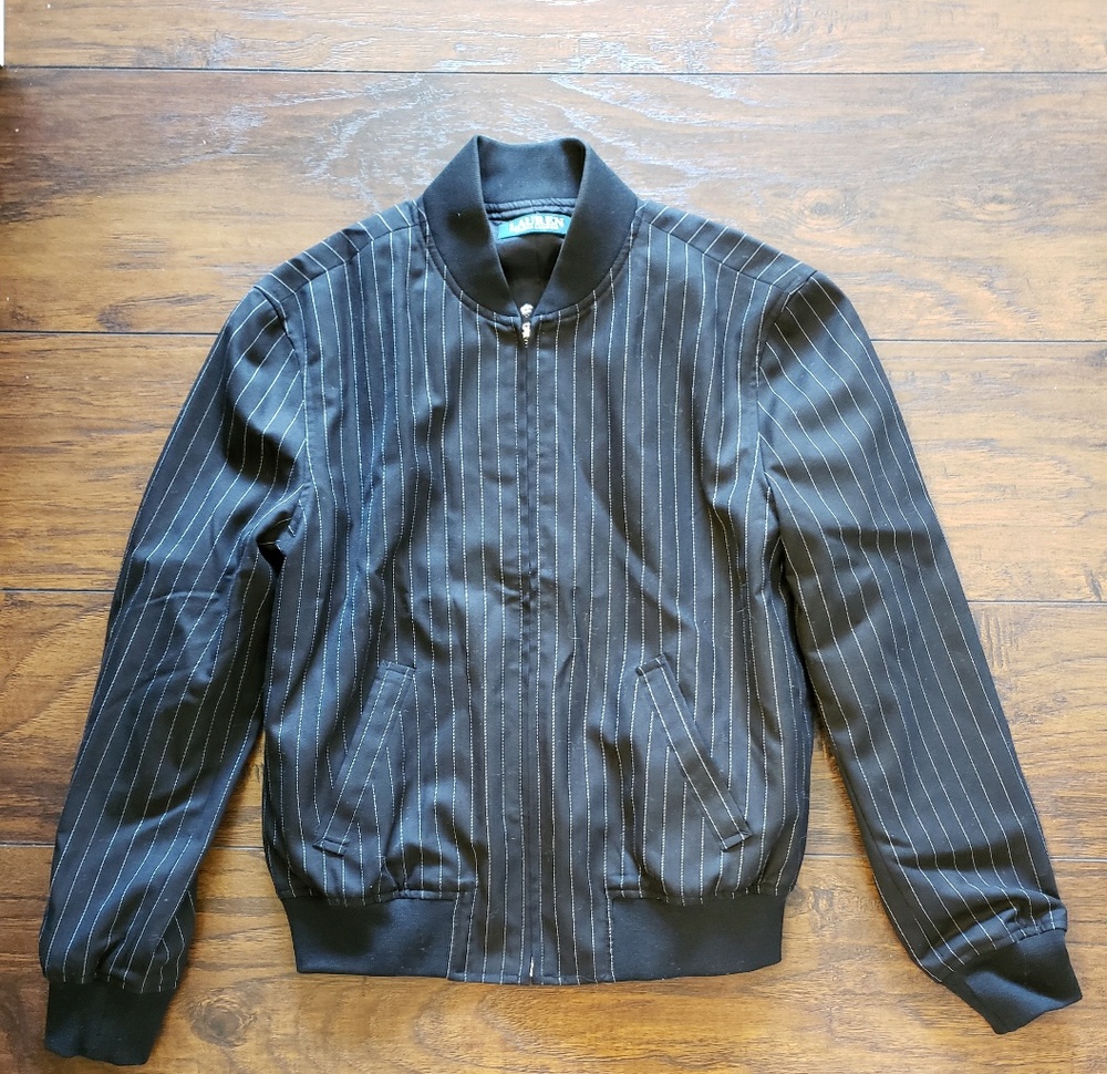 Lauren Ralph Lauren Black/ White pinstripe jacket